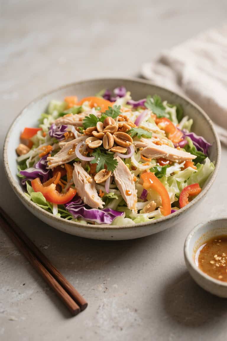 Crunchy vietnamese chicken salad