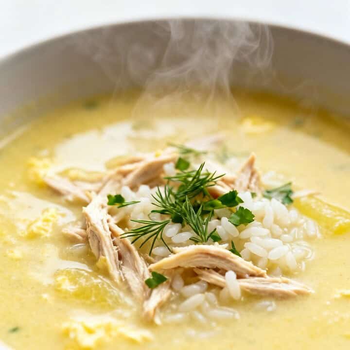Greek Lemon Chicken Soup: A Comforting Bowl Of Avgolemono 4 Greek lemon chicken soup