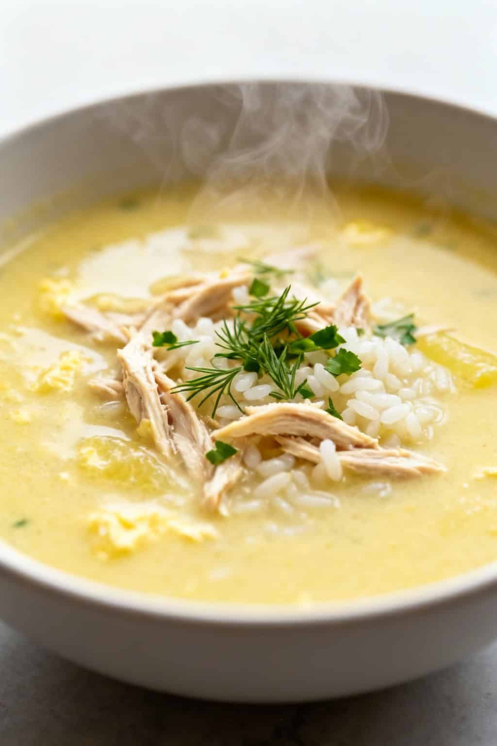 Greek Lemon Chicken Soup: A Comforting Bowl Of Avgolemono 1 Greek lemon chicken soup