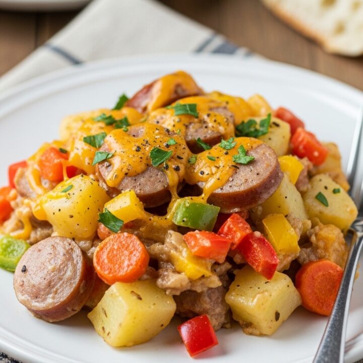 Instant Pot Sausage And Potato Casserole – Easy, Cheesy Comfort Food! 4 Instant pot sausage and potato casserole