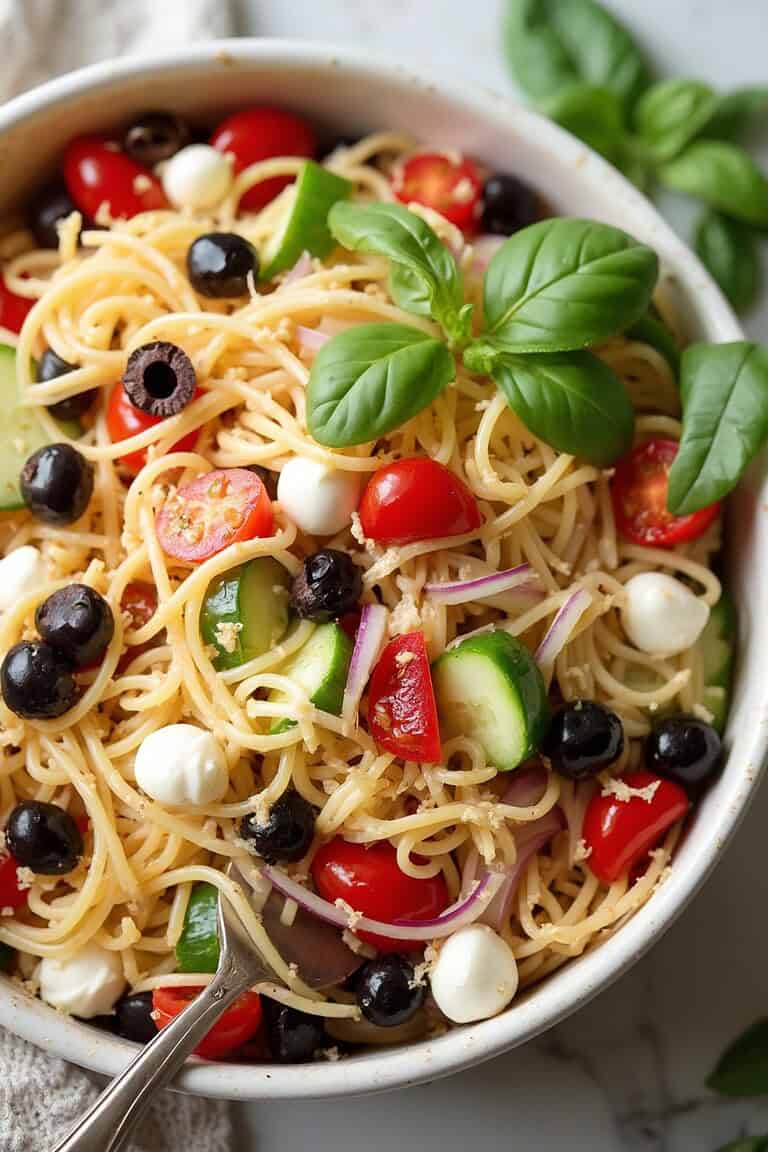 Italian spaghetti salad