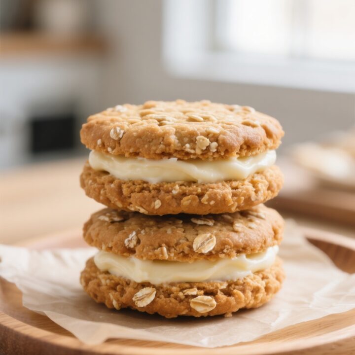 Easy Oatmeal Sandwich Cookies Recipe: Soft, Chewy &Amp; Creamy! 4 Oatmeal sandwich cookies recipe