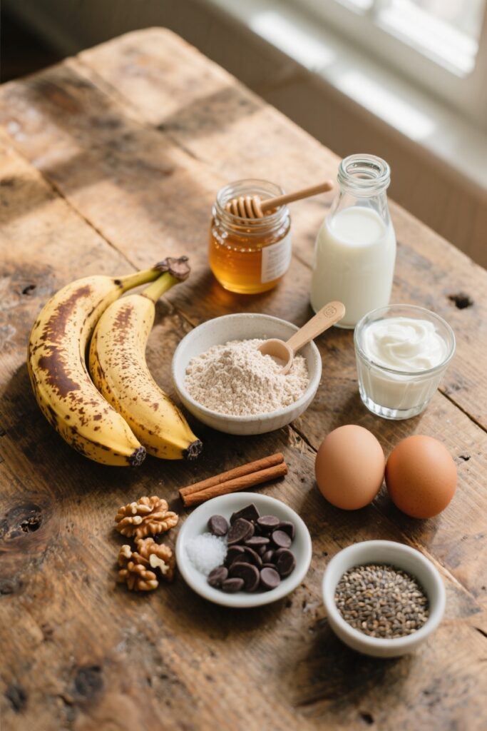 Protein-Packed Banana Bread Recipe - Healthy &Amp; Delicious 2 Protein packed banana bread ingredients