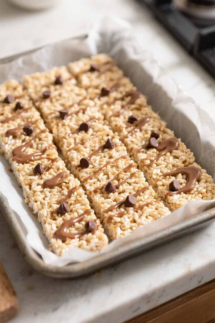 Protein rice crispy treats