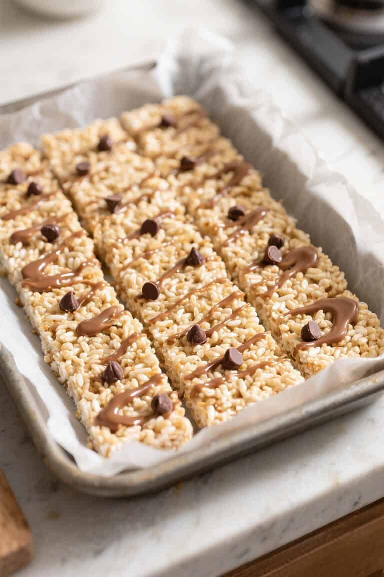 Protein rice crispy treats recipe