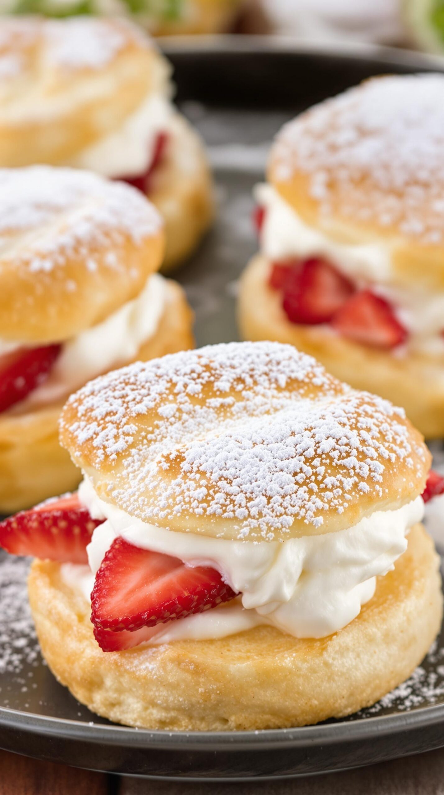 Delicious Strawberry Cream Puffs Recipe – Easy &Amp; Creamy Treat 1 Strawberry cream puffs