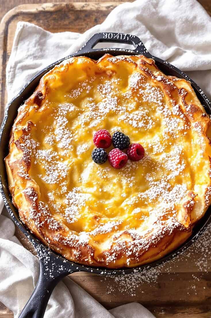 Baked german pancake