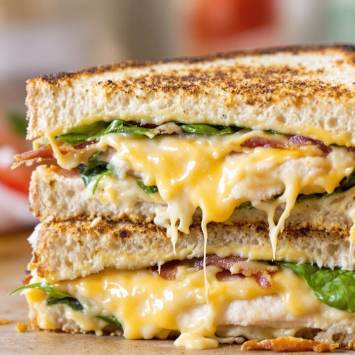 Cheddar And Bacon Turkey Melt On Sourdough: The Ultimate Comfort Sandwich 3 Cheddar and bacon turkey melt on sourdough