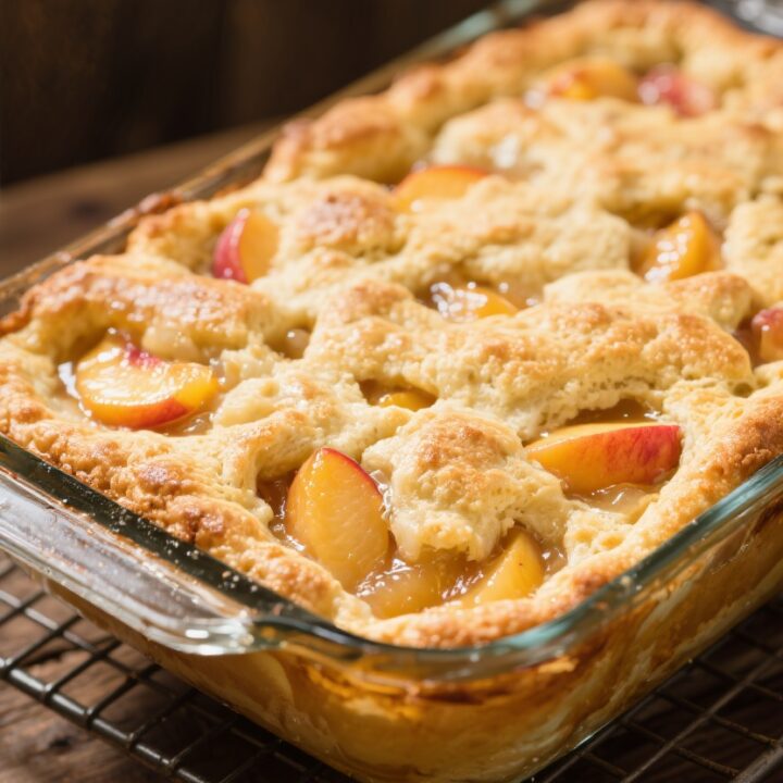 Classic Southern Peach Cobbler Recipe (Easiest Ever!) 4 Classic southern peach cobbler recipe