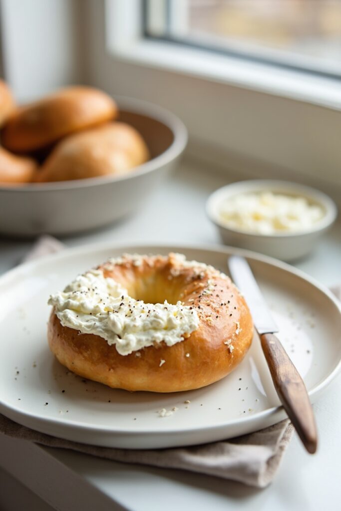 High Protein Cottage Cheese Bagels Recipe: Easy &Amp; Healthy 3 High protein cottage cheese bagels served