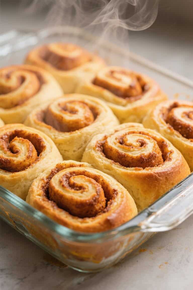 Pumpkin cinnamon rolls recipe