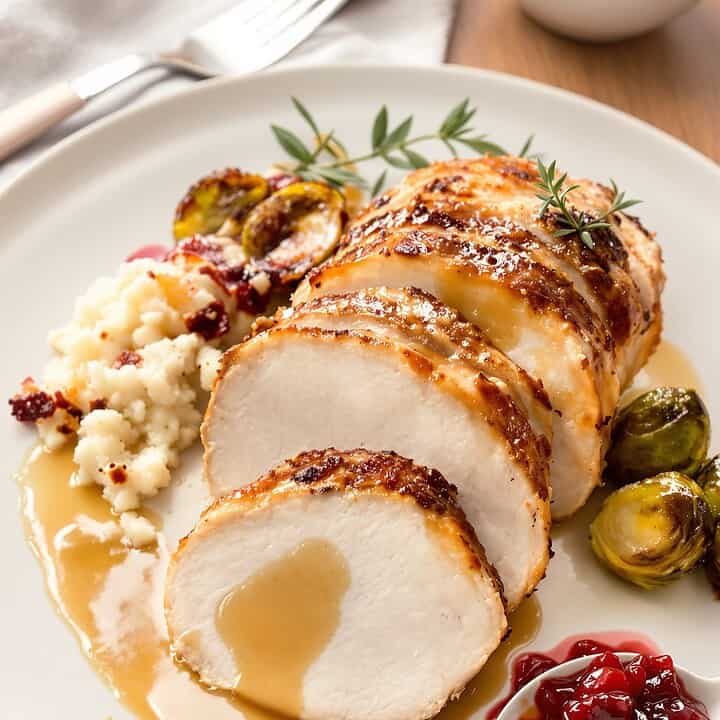 Classic Roast Turkey With Herb Butter: The Perfect Holiday Centerpiece 3 Classic roast turkey with herb butter