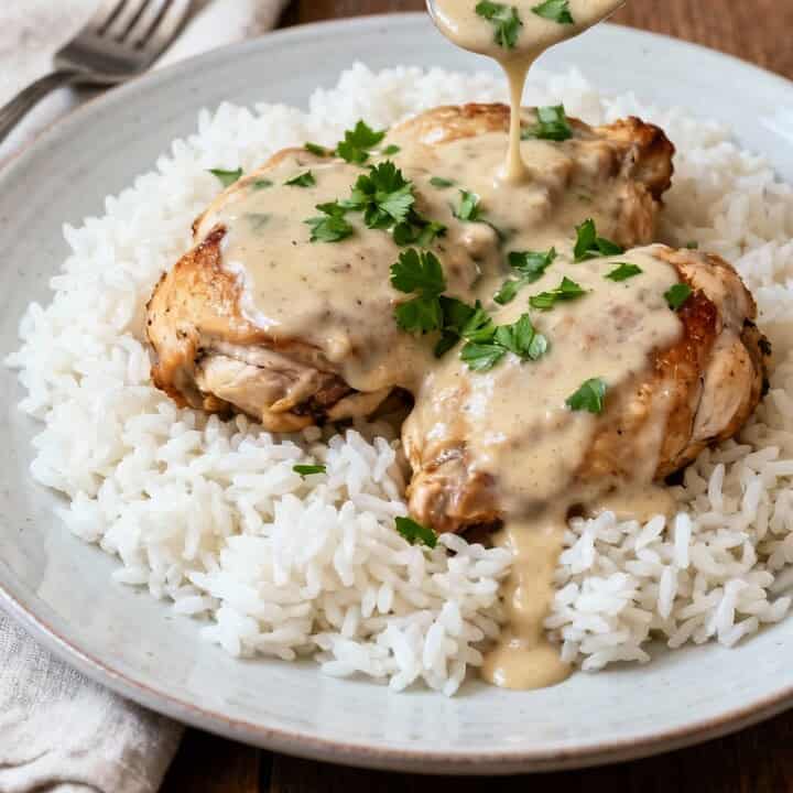Creamy Smothered Chicken And Rice: The Ultimate Comfort Food Recipe 3 Creamy smothered chicken and rice recipe
