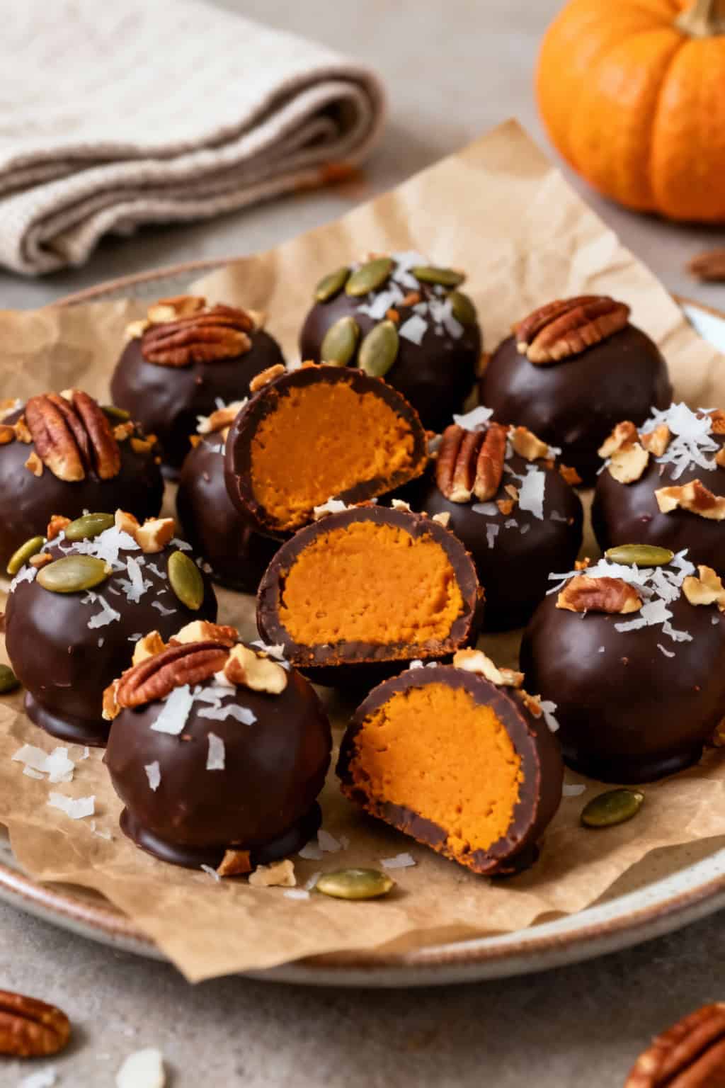 Healthy Pumpkin Truffles: A Guilt-Free Fall Treat Recipe 1 Healthy pumpkin truffles recipe