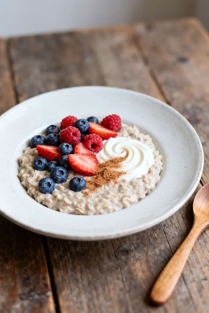 Healthy Vanilla Berry Protein Overnight Oats For Busy Mornings 2 Image 10