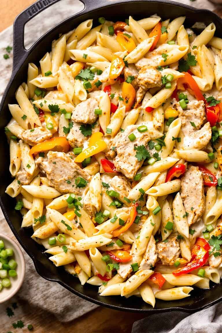 Cajun chicken pasta