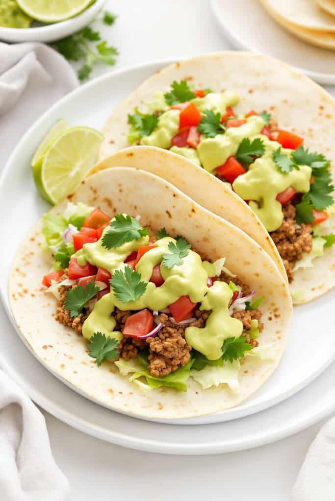 Ground Turkey Tacos With Avocado Sauce: A Healthy Twist On Taco Night 2 Image 11