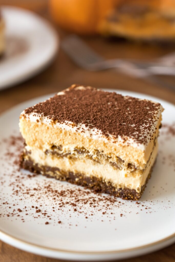 Easy Pumpkin Tiramisu Recipe (No-Bake) 2 Image 2