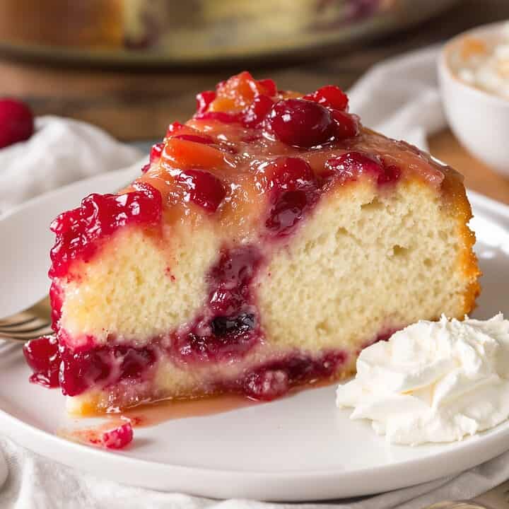 Cranberry Upside Down Cake: A Festive Holiday Dessert Recipe 3 Cranberry upside down cake