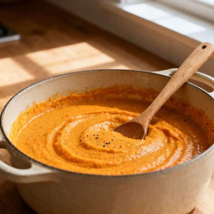 Butternut squash pasta sauce