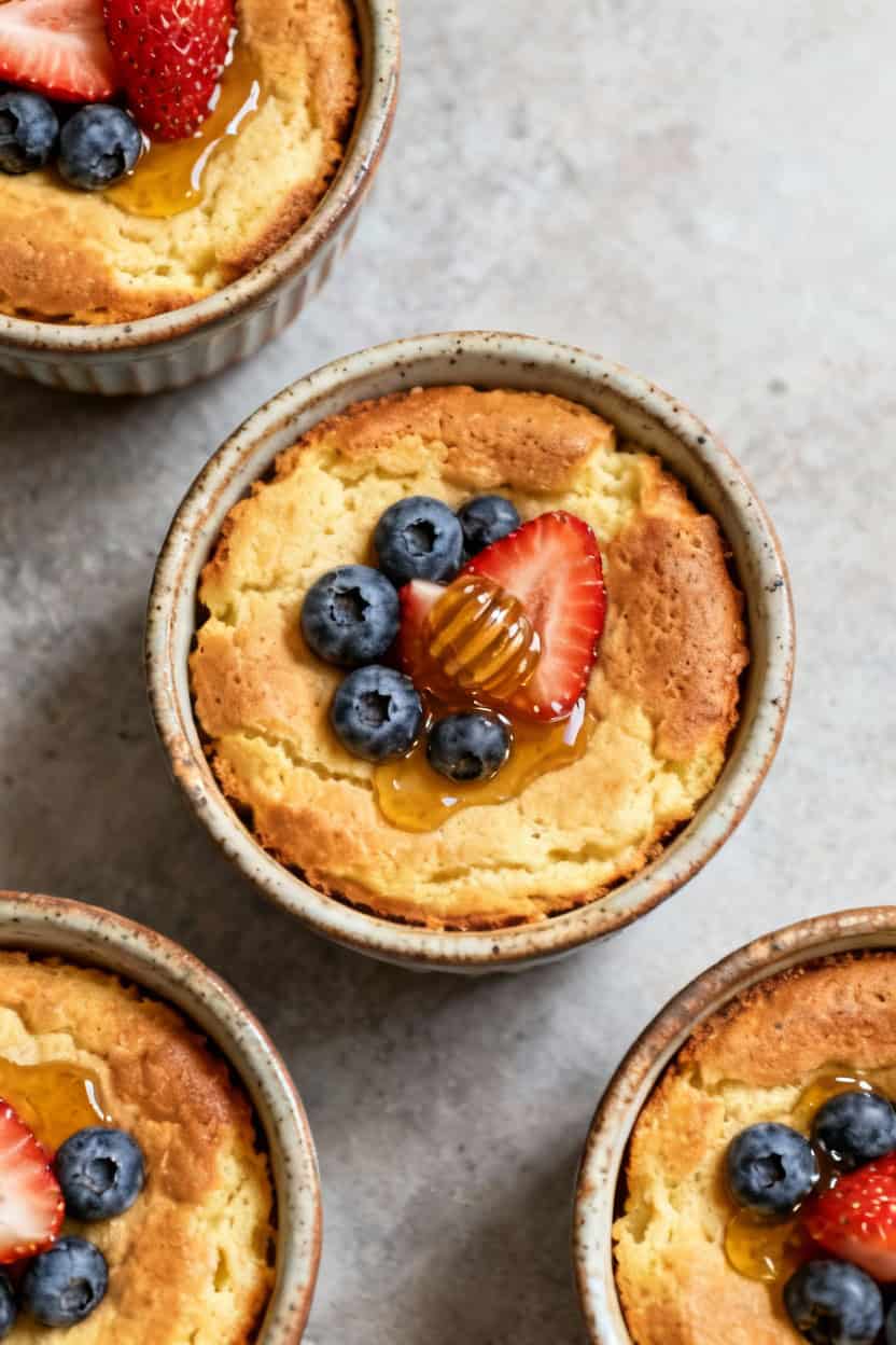 Baked Protein Pancake Bowls: A Delicious High-Protein Breakfast Recipe 1 Baked protein pancake bowls