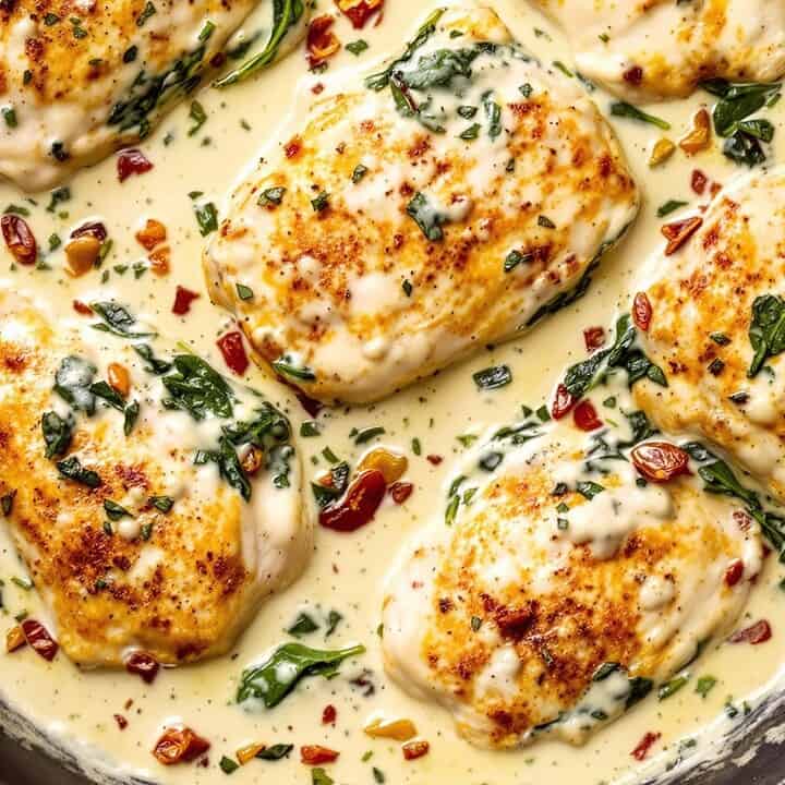 Creamy Oven Baked Chicken Thighs | Easy Dinner Recipe 3 Creamy oven baked chicken thighs recipe