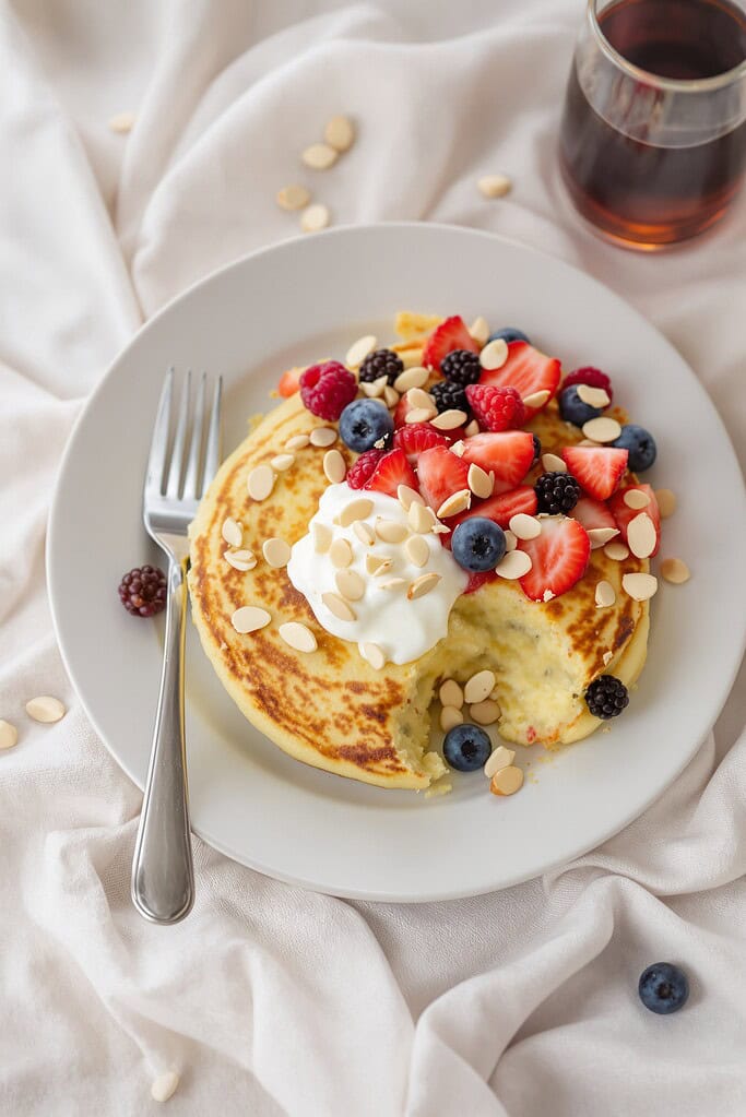 Baked Protein Pancake Bowls: A Delicious High-Protein Breakfast Recipe 2 Image 1