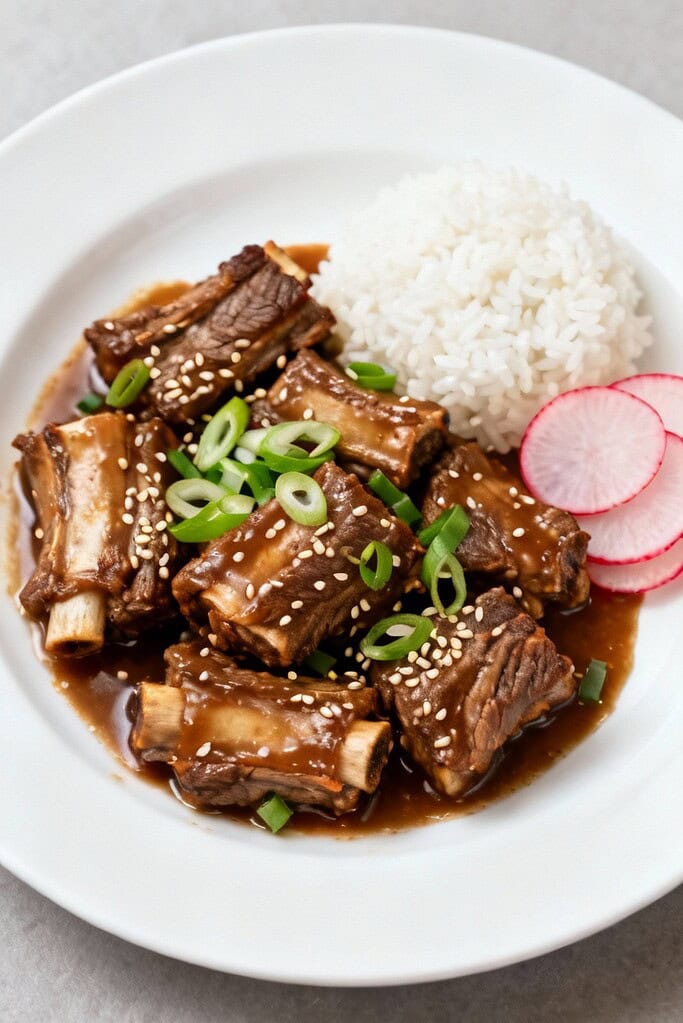 Korean Beef Short Ribs In The Slow Cooker 2 Image 19