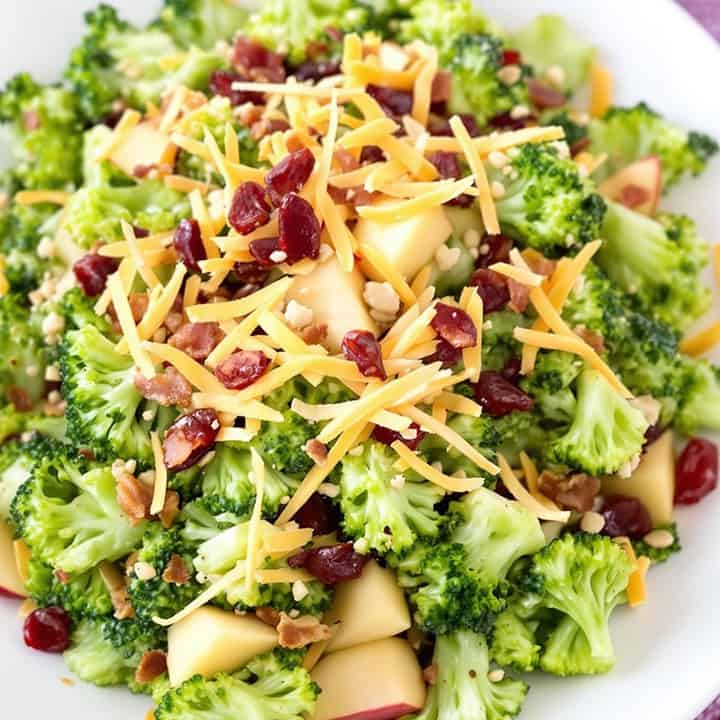 Honeycrisp apple broccoli salad recipe