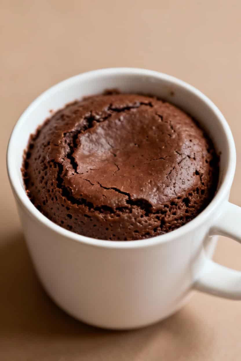 Easy 1-Minute Keto Chocolate Mug Cake Recipe 1 1-minute keto chocolate mug cake